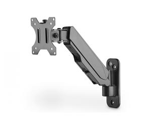 Single Gas Spring Monitor Wall Mount 17-32", 8 kg (max.), black