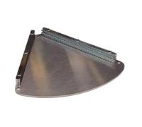 Single Handed Jar Opener - Under Counter Lid Openers | Wall Mounted Design with Easy Grip Assistance, Stainless Steel Can Opener with Support, Elderly, Weak Hands, for Chefs