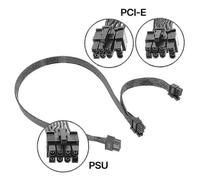 (Single head 80cm) 8Pin Modular Cable for Corsair PCIE GPU 8Pin To 6+2pin Power Supply Cord Extend