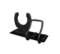 (single hook) Metal KTV Mic Stand Holder Feature Single/Double Hook Designing for Enhances Stability and Durability In Music Venues