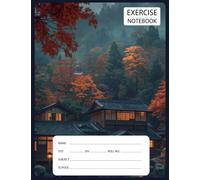 Single Line Notebook - Soft Cover - 181 Pages - 18.9 cm x 24.61 cm: Embrace the Zen of Nature