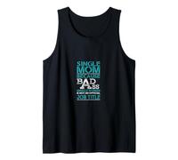 Single Mom Because Bad Ass Miracle Worker Camiseta sin Mangas