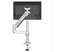 Single Monitor Stand - Gas Spring Single Monitor Arm LCD Desk Monitor Laptop Stand Height Adjustable Monitor Desk Mount Stand Ideal for 17-30 Inches Monitors