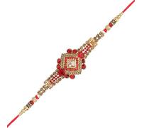 Single Rakhi for Brother Thread Bracelet for Bhai Bhabhi Bhaiya veera Raksha Bandhan Rakhi Set Dora Bracelets with Rakhee Card gift for Brother Sister Indian Traditional Raksha Bandhan Festival