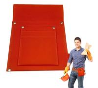 Single Side Belt Tool Organizer Pouch - Handy Electrician Tool Holder with Clip Holster for Hammer, Pliers and Measuring Tape - Perfect for Projects and Professional Use