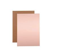 Single-Side Copper Clad Laminate PCB Board 1.5mm, for Product Development, Experiments, Maintenance, Production, DIY(2PCS, 70 * 100mm)