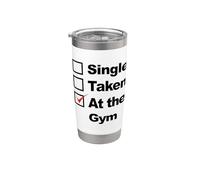 Single Taken At The Gym Vaso térmico de acero inoxidable de doble pared