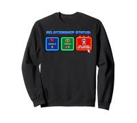 Single Taken IDK Cursed Funny Gamer Relationship Status Sudadera