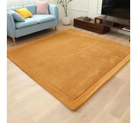 Single tree forest Alfombra Infantil para Dormitorio Cuarto de Jugar, Alfombra Engrosamiento 2.5cm Coral Terciopelo, Alfombra Habitación Infantil -Caramel Colour-80 * 100cm