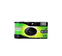 Single Use Disposable Film Camera Quick Snap ACE 400 with Flash 27 Photo Exposures 35mm Color ISO 400 Built-in Flash