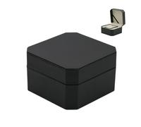 Single Watch Case - PU Leather Octagonal Jewelry Storage Holder, Display