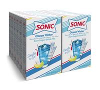SINGLES TO GO! Sonic Go - Mezcla de bebida en polvo, agua de océano, 6 barras por caja, 12 cajas (72 palitos tal)