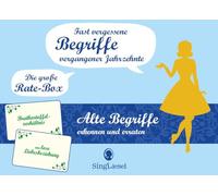 Singliesel GmbH Die große Rate-Box rund um Fast vergessene Begriffe: Alte Begriffe erkennen und erraten