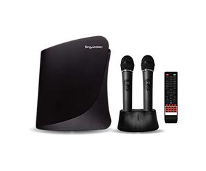 SingMasters SM-800 PRO - Reproductor de karaoke ruso, 6979 canciones rusas, micrófonos inalámbricos duales, Wi-Fi, YouTube Karaoke, grabación de canciones, Magic Sing Killer