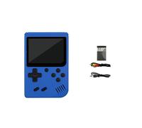 (singolo blu) 400 en 1 Minigiochi Console portatile per videogiochi retrò Boy 8 bit 3,0 pollici