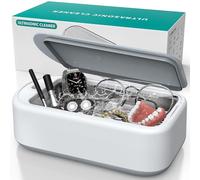 Singphere Limpiador por Ultrasonidos - Ultrasonidos Limpieza 48 kHz con Depósito 650ml, Limpieza Profunda 360° (2 Niveles), Ideal para Gafas, Joyas, Aparatos Dentales y Más