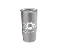 Singularidad estoica de Amor Fati Vaso térmico de acero inoxidable de doble pared