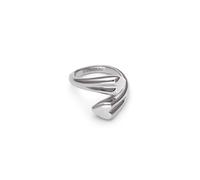 SINGULARU - Anillo Abbraccio Amour. Acero. Joyas Para Mujer.