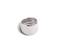 SINGULARU - Anillo My Ocean. Latón con Acabado Baño en Rodio. Joyas para Mujer. Talla 10
