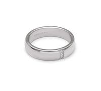 SINGULARU - Anillo Starla Sparks. Acero y Circonita. Joyas Para Mujer. Talla 10