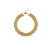 SINGULARU - Choker Mesh. Acero con Baño en Oro de 18 Kt. Joyas Para Mujer.