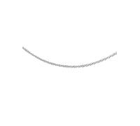 SINGULARU - Collar Everything. Cadena Clásica en Plata de Ley 925. Sencilla de Talla Unica. Baño en Rodio. Joyas para Mujer