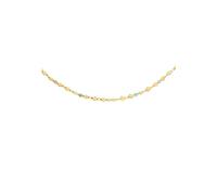 SINGULARU - Collar Long Crystals Solar. Acero con Acabado Baño de Oro de 18 Kt. Colgante con Piedra Natural. Joyas para Mujer