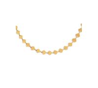 SINGULARU - Collar Shells Acero Baño Oro - Collares Elegantes con Acabado en Baño Oro de 18Kt - Largo de Cadena 36 cm + 5 cm de Alargador - Joyas Para Mujer