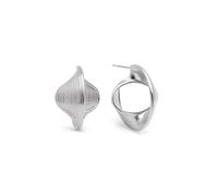 SINGULARU - Pendientes Infinito. Acero con Tamaño de 28,8 x 26,2mm. Cierre de Silicona y Acero Joyas para Mujer