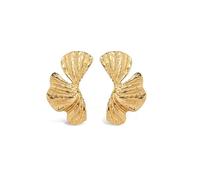 SINGULARU - Pendientes Portobello. Acero con Baño en Oro de 18 Kt. Joyas Para Mujer