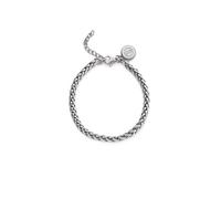 SINGULARU - Pulsera Fine Disco. Acero. Joyas Para Mujer.