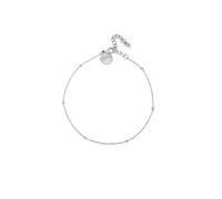 SINGULARU - Tobillera Dots. Acero. Pulsera con 21 cm de Largo + 3,5 cm de Alargador. Talla Única Joyas para Mujer