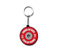 SINGULARWOD LLAVERO DISCO BUMPER 25Kg Llavero en forma de disco. Inspiración fitness y entrenamiento funcional, motivacional y decorativo.
