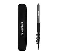 SingularXYZ Varilla telescópica de Aluminio GPS Rover Rod para topografía e ingeniería terrestre - RTK GPS/GNSS Accesorio para topografía y Postes de medición (1,8 m)