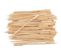 SINJEUN 1600 Pinchitos de Bambú de 9 cm, Palillos de Madera para Barbacoa, Palillos de Cóctel, Palitos de Madera para Parrilla, Kebab de Frutas, Cócteles, Bufé