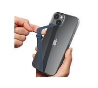 Sinjimoru Correa de Silicona Estirable para teléfono Celular, Soporte de Agarre para teléfono Celular, Reutilizable, Delgado, para Mano, con Clip para Galaxy y iPhone Case