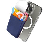 Sinjimoru Funda magnética para Tarjetas de privacidad, Cartera magnética para teléfono Que se adhiere como Soporte para Tarjetas de crédito para Apple MagSafe Compatible con iPhone 15, 14, 13, 12,