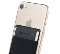 Sinjimoru Funda ultradelgada engomada para Tarjetas o Dinero, diseñada para teléfonos Inteligentes iPhone y Android. Sinji Pouch Flap Verde Amarillo