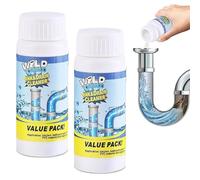 Sink and Drain Cleaner, 2025 Toilet Bowl Cleaners, New Powerful Bathroom Cleaner, For Home Bathroom and Toilet (2/4/6Pcs) (2PCS)