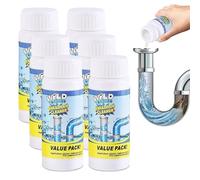 Sink and Drain Cleaner, 2025 Toilet Bowl Cleaners, New Powerful Bathroom Cleaner, For Home Bathroom and Toilet (2/4/6Pcs） (6PCS)