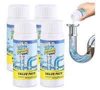 Sink and Drain Cleaner, 2025 Toilet Bowl Cleaners, New Powerful Bathroom Cleaner, For Home Bathroom and Toilet (2/4/6Pcs） (4PCS)