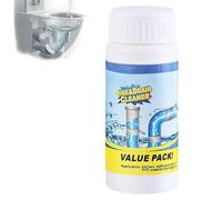 Sink and Drain Cleaner Powder - Foaming Drain Cleaner for Kitchen Sink & Bathroom | Pipeline Dredging Agent for Clog Remover & Sewer Maintenance (1Pcs)