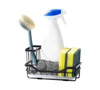 Sink Caddy, Kitchen Sink Organiser with Removable Drip Tray, Washing up Caddy Sponge Holder for Sink Tidy