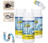 Sink Drain Cleaner,Multi-Functional Fast Foaming Pipe Unclogging Agent,Powerful Sink Drainer and Pipe Cleaner,Pipeline Dredging Agent for Kitchen and Pipes Cleaning Tool (3)