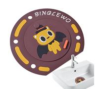 Sink Drain Stopper, Double Filter Stopper, Drain Cover with Suction Feature, Bathroom Stoppers with Long Lasting Build, Shower Stoppers with Pull Ring Design, Home Accessories for Indoor Use