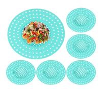Sink Drain Strainer - Anti Clogging Hair Catcher, Durable Fine Mesh Filter with Odor Block Prevention, Sink Strainer Basket, Kitchen Drain Filter, RV Sinks Drains Catcher for Home and RV Waste Food