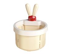 Sink Drain Strainer - Kitchen Sink Filter Basket, Automatic Draining Food Catcher | Cute Bunny Kitchen Sinks Drain Basket For Garbage Disposal Home Dorm Restaurant Rv Fruit Vegetable Food Scraping