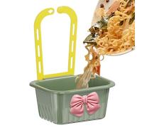 Sink Drenaje Basket, Corner Hanging Strainer, 5,51 x 4,65 x 2,76 pulgadas, Space Saving Corner Design Multipurpose Food Waste Catcher, Kitchen Organizer for Rice, Fruta, Soap and Meat
