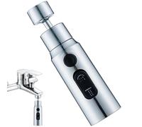 Sink Faucet Extender | 360 Degree Rotatable Tap Extender Faucet Extension | 360 Degree Rotatable Kitchen Tap Spray Head Attachment for Kitchen Bathroom Home Business Washing Fruits Vegetab