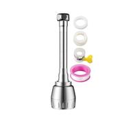 Sink Faucet Extender Head, Adjustable Sink Faucet Head, Kitchen Sink Faucet Extension, Faucet Extension Sprayer Booster Nozzle For Tap End, Replacement Extender Water Filter Swivel Diffuser